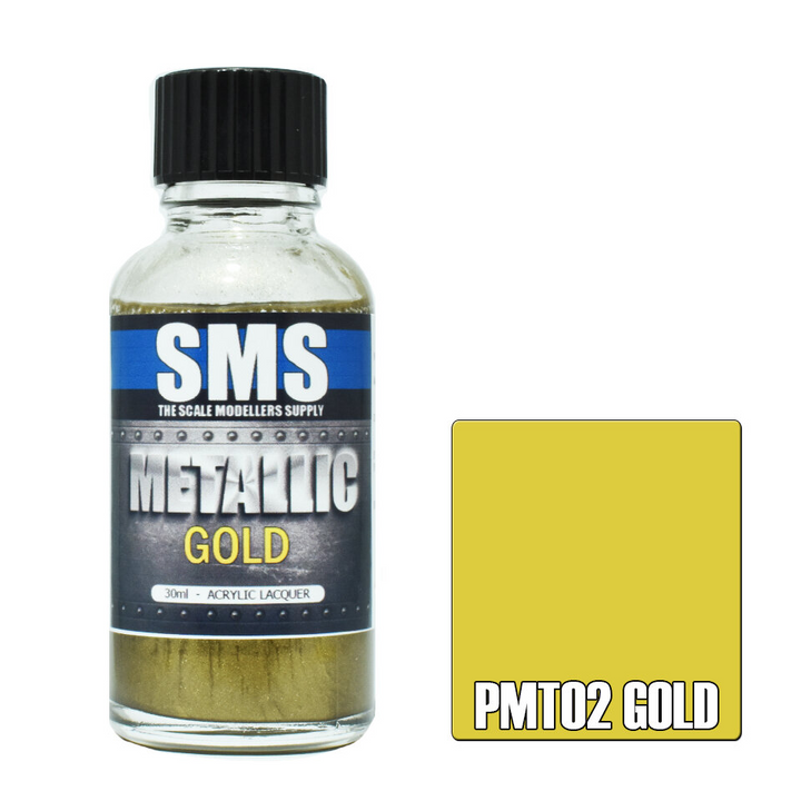 Metallic GOLD 30ml | 0707959821457