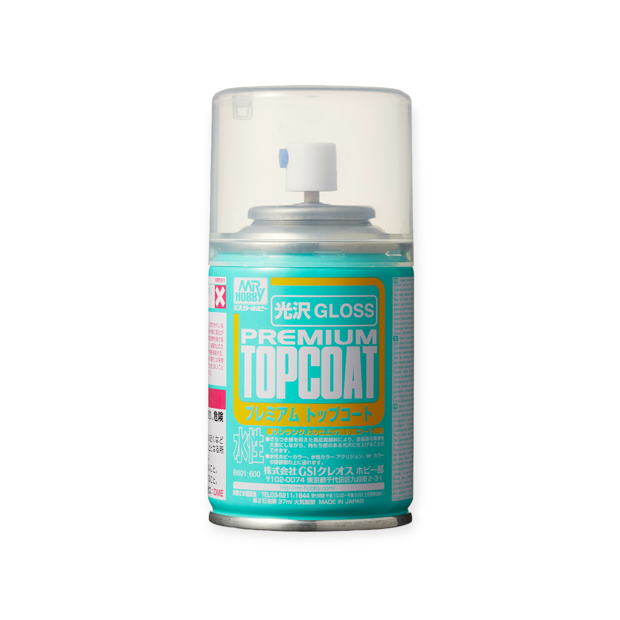 Mr Hobby Mr Premium Topcoat Gloss - 37ml | 4973028736946