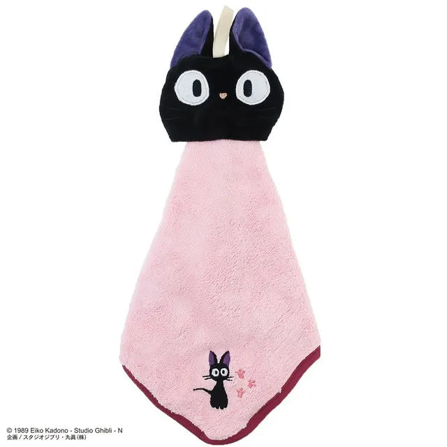Marushin Kiki's Delivery Service Jiji Micro Loop Towel "Kiki's Delivery Service" | 4992272754469