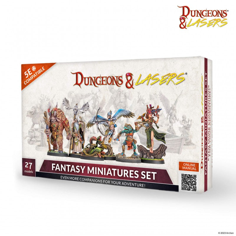 Archon Studio Dungeons and Lasers: Fantasy Miniatures Set (D&L: Miniatures) | 5901414674205