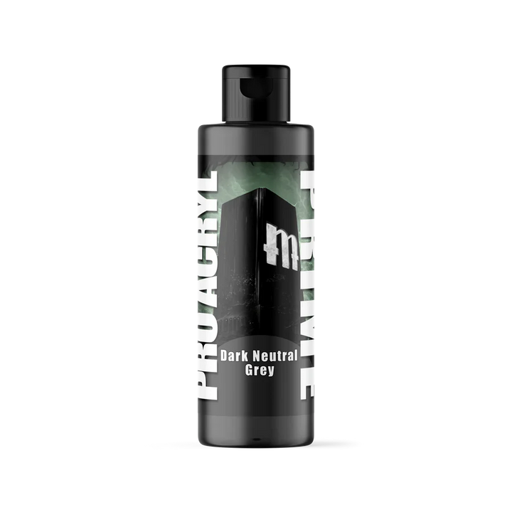 Monument Hobbies Pro Acryl PRIME Airbrush Primers Dark Neutral Grey | 655368005817
