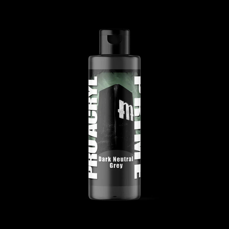 Monument Hobbies Pro Acryl PRIME Airbrush Primers Dark Neutral Grey | 655368005817