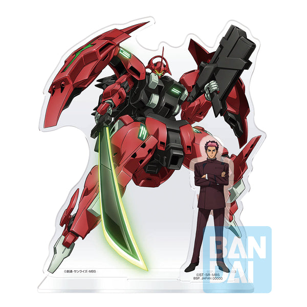 Bandai Ichibansho Acrylic Stand Guel Jeturk "Mobile Suit Gundam The Witch From Mercury"