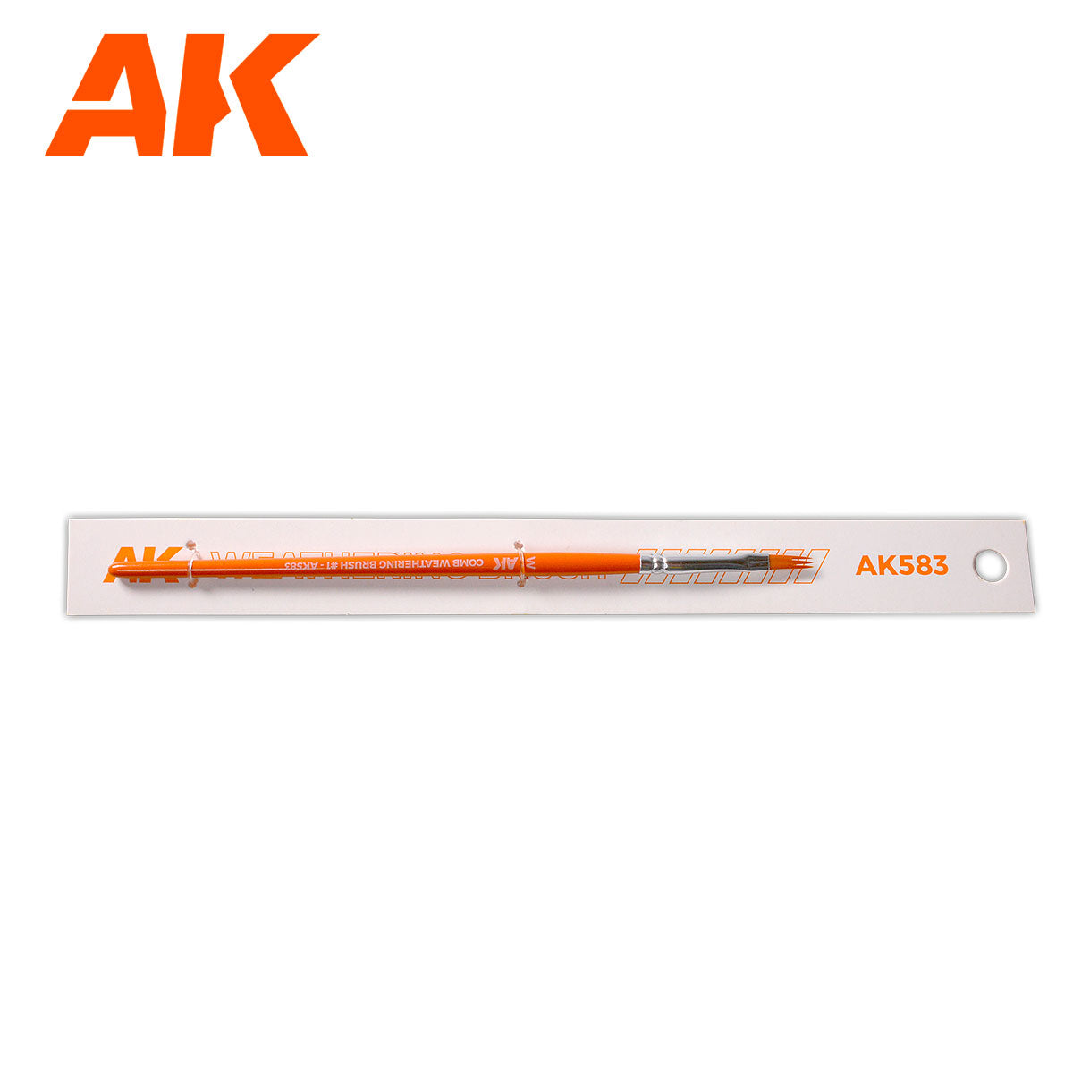 AK Interactive COMB Weathering Brush #1 | 8435568334304