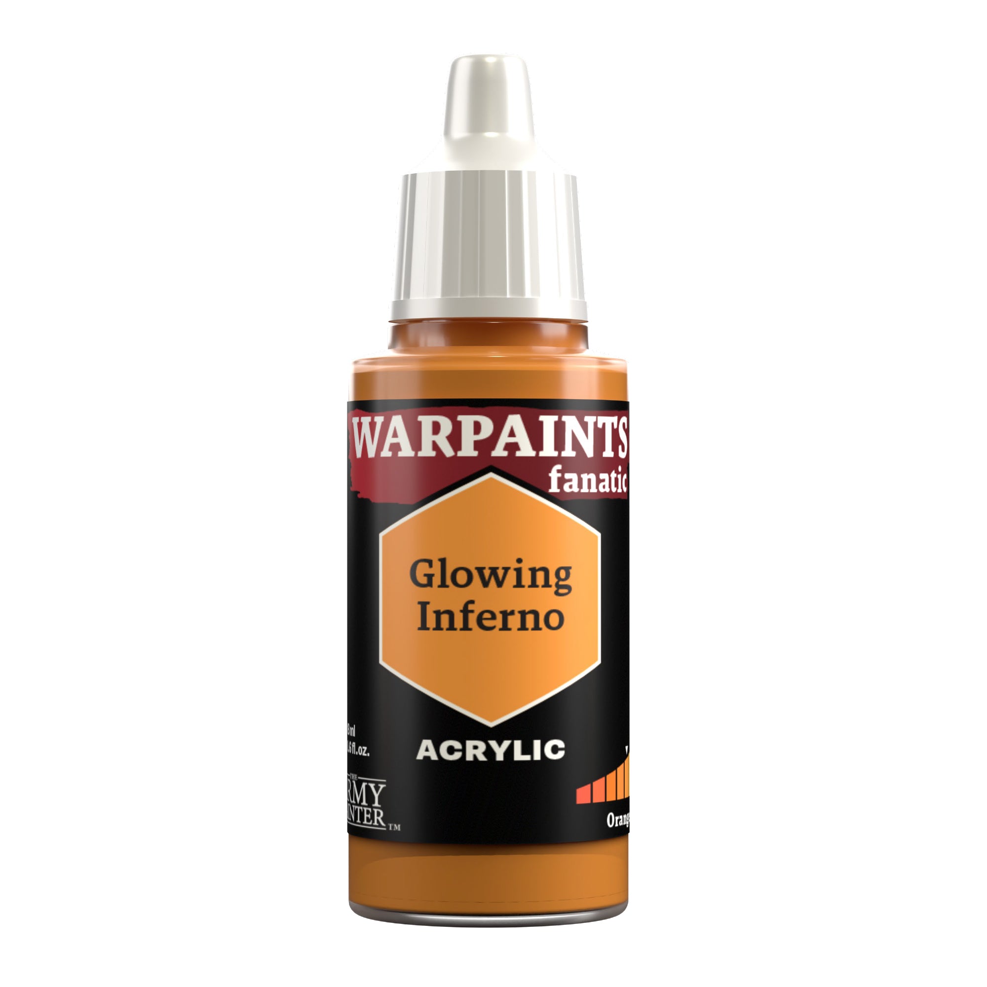 Army Painter Warpaints Fanatic Acrylic, Glowing Inferno