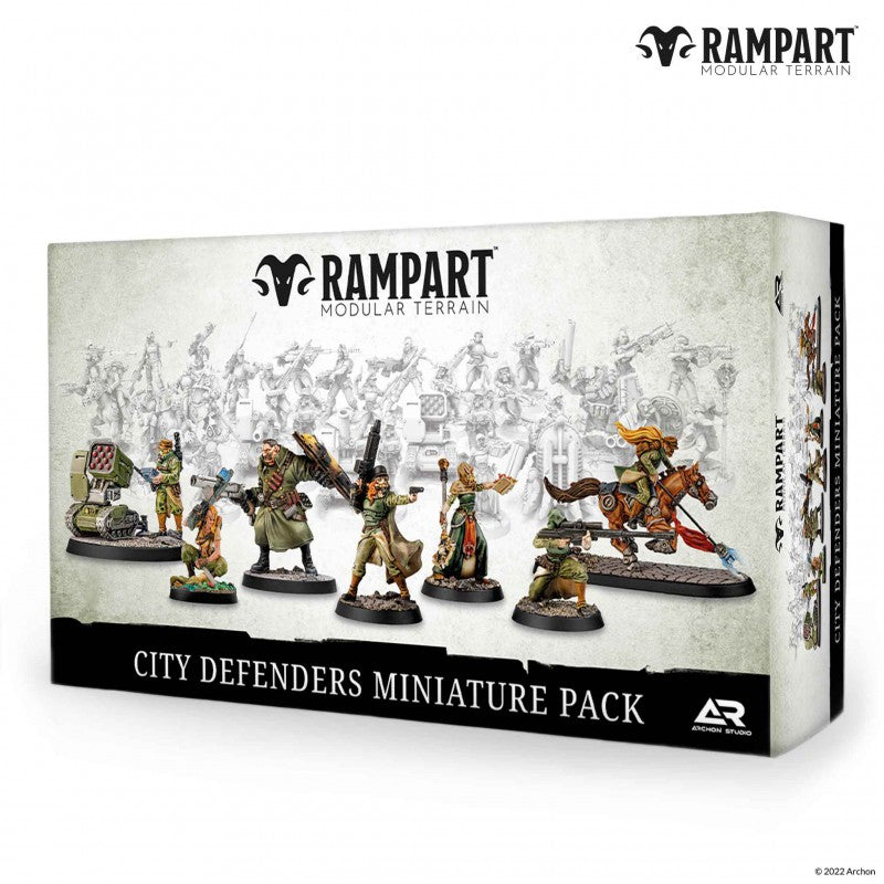 Archon Studio RAMPART Modular: City Defenders Miniature Pack | 5901414673154