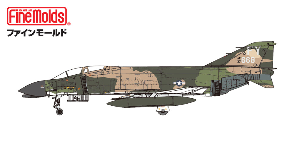 FineMolds 1/72 US Air Force F-4C Fighter "Wolf Pack 1967" | 4536318728467