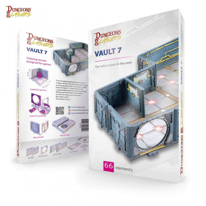 Archon Studio Dungeons and Lasers: Vault 7 (D&L: Expansion Sets) | 5901414671105