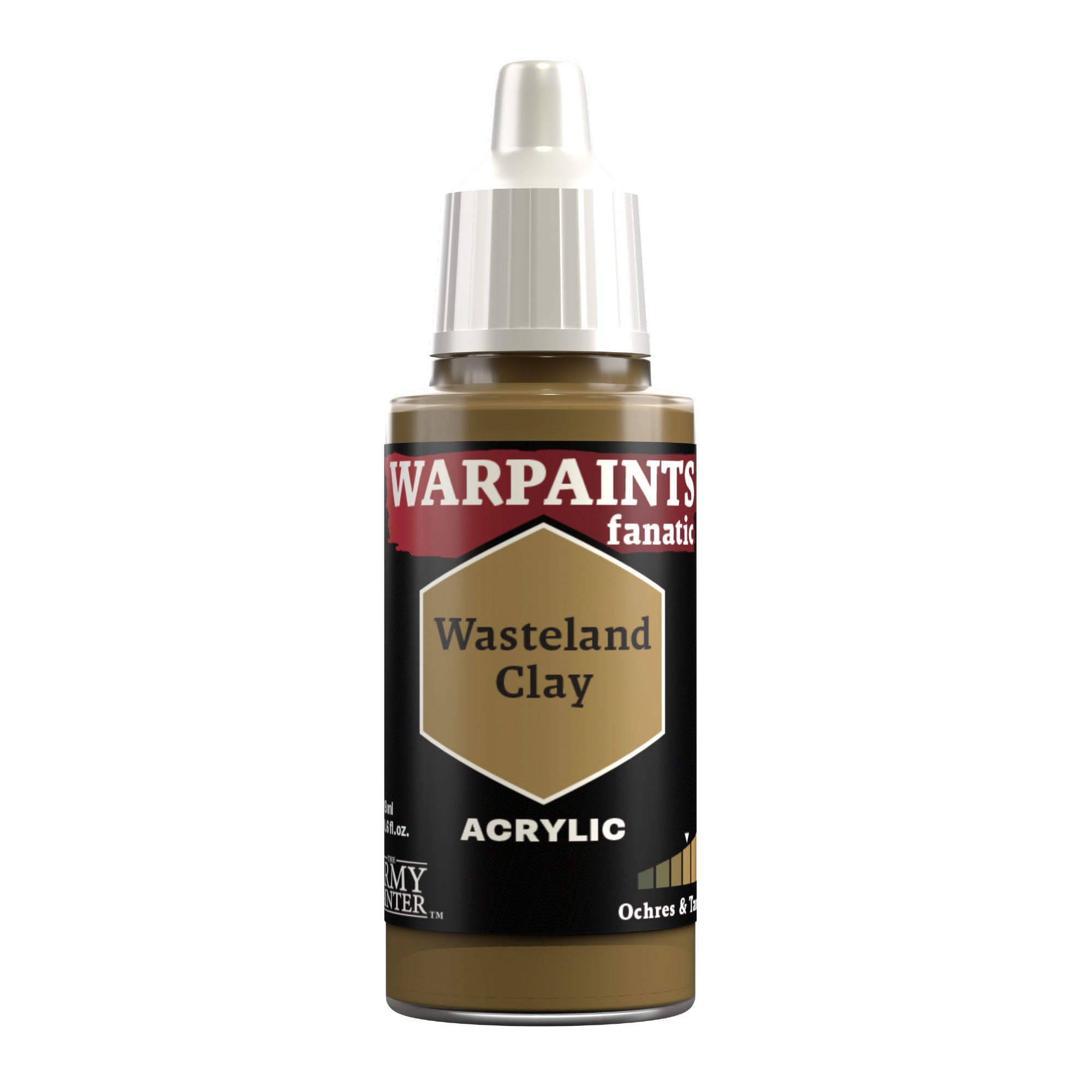 Army Painter Warpaints Fanatic Acrylic, Wasteland Clay | 5713799308206