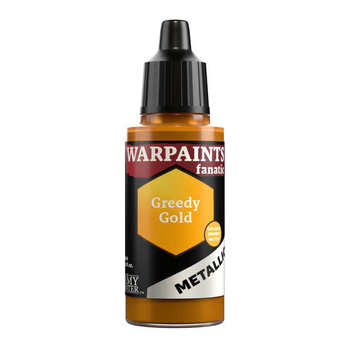 Army Painter Warpaints Fanatic Metallic, Greedy Gold | 5713799318809
