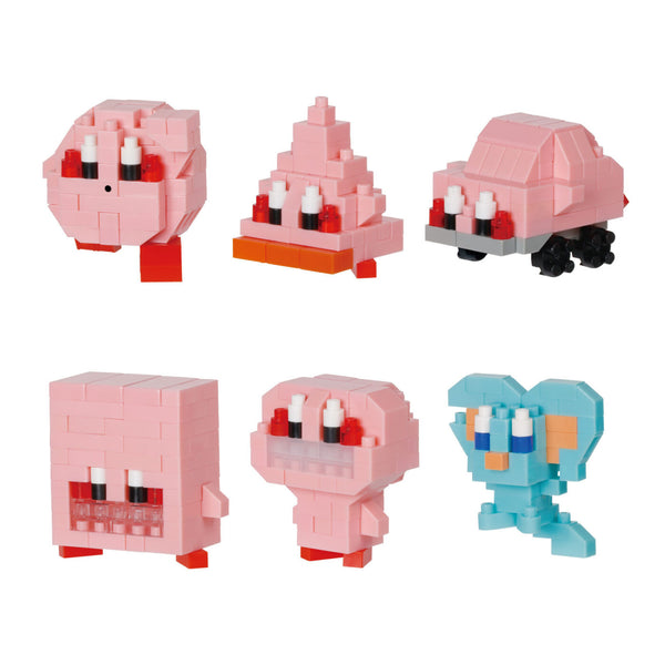 Nanoblock Kirby and the Forgotten Land (Blind Box of 6) "Kirby"