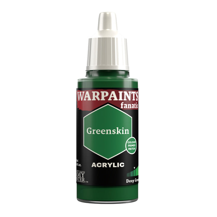Army Painter Warpaints Fanatic Acrylic, Greenskin | 5713799305113