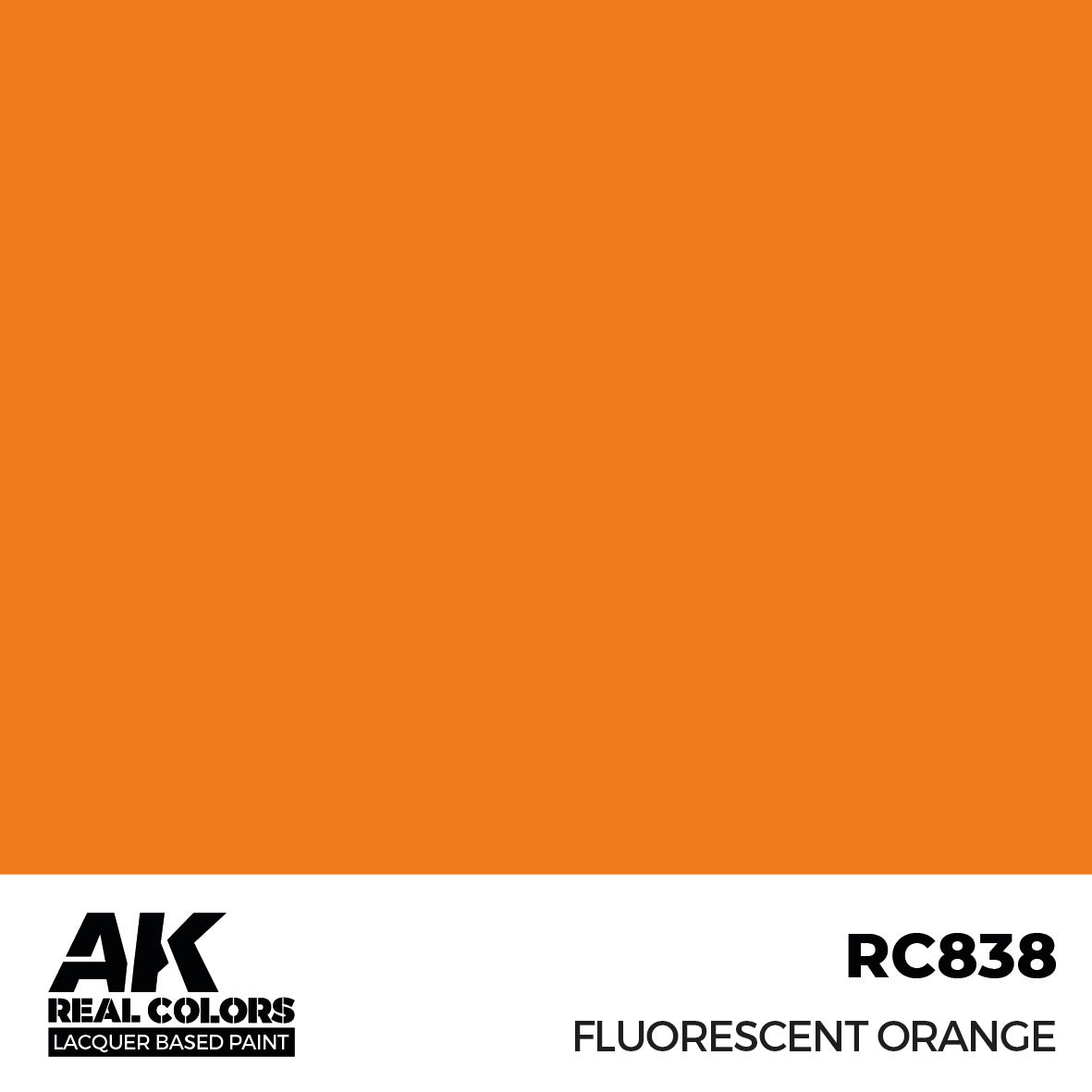AK Interactive Real Colors Fluorescent Orange 17 ml. | 8435568335912