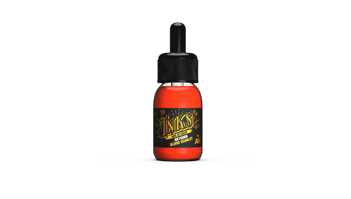 AK Interactive The INKS Blood Scarlet 30 ml | 8435568334823