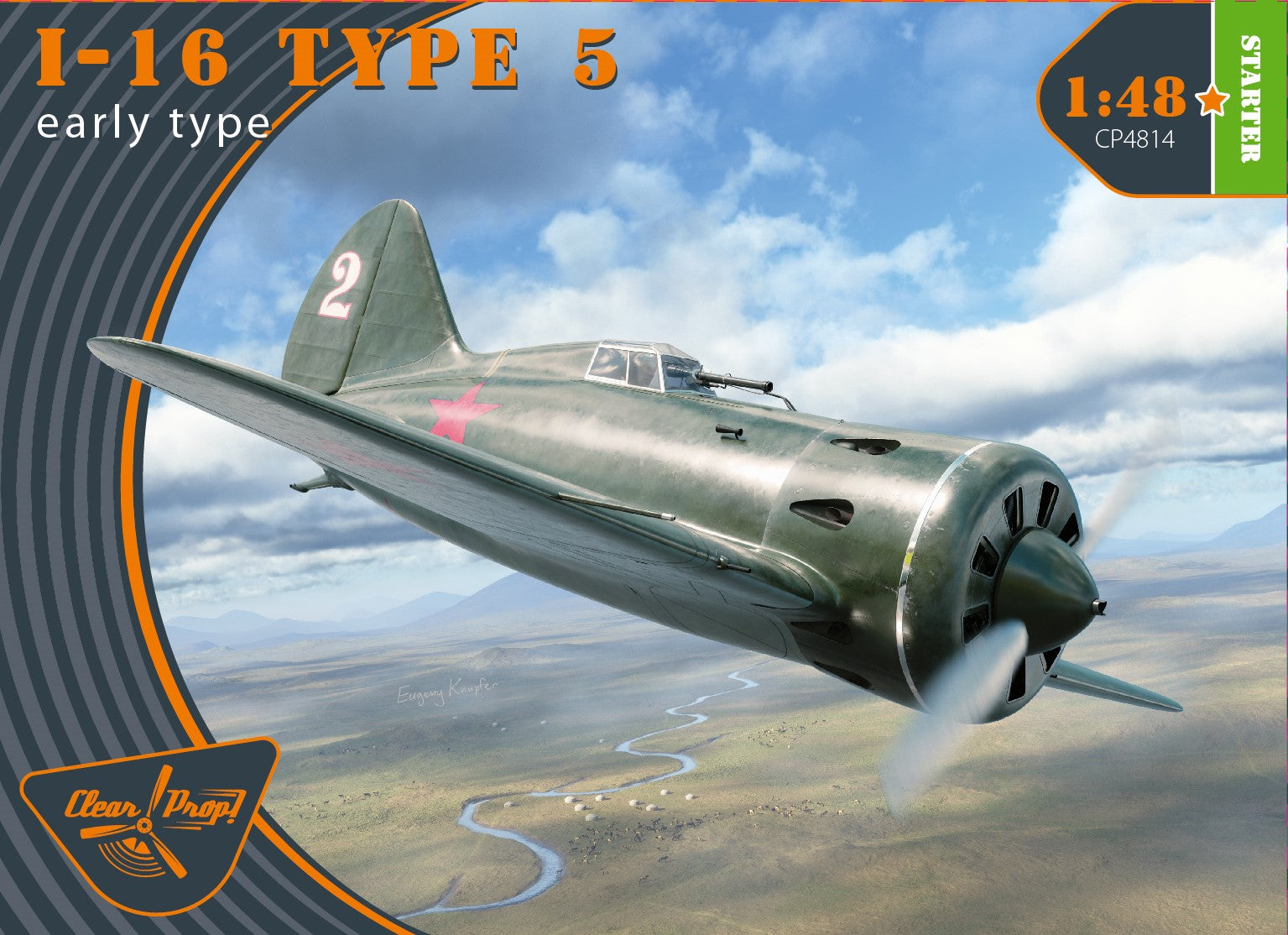 Clear Prop 1/48 I-16 type 5 (early version) [Starter Kit] | 6400608763712