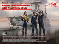 ICM 1/32 Gloster Sea Gladiator Mk.II with Royal Navy pilots | 4823044410170