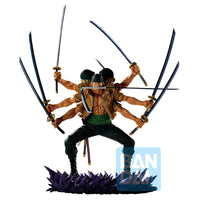 Bandai Ichibansho Figure Roronoa Zoro (Genealogy of Swordsman's Soul) "One Piece" | 4573102659675