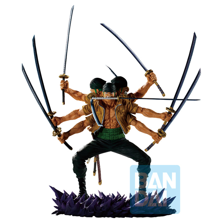 Bandai Ichibansho Figure Roronoa Zoro (Genealogy of Swordsman's Soul) "One Piece" | 4573102659675