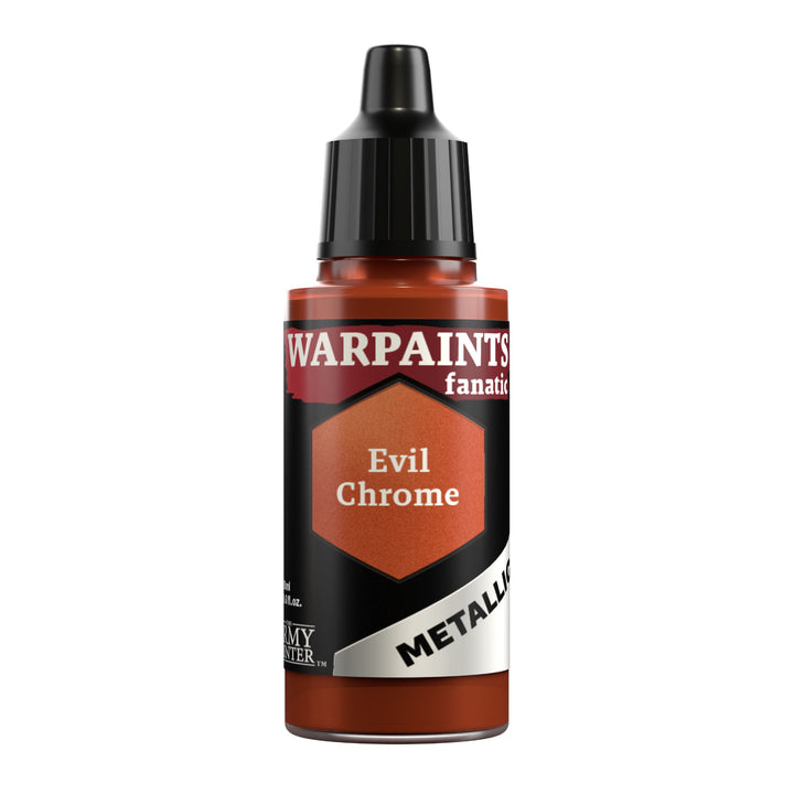 Army Painter Warpaints Fanatic Metallic, Evil Chrome | 5713799318502
