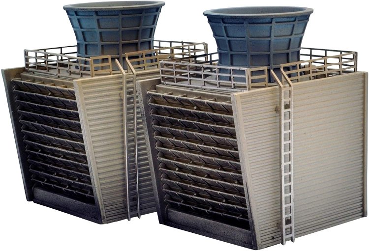 TomyTec DCM10 1/144 Dio Com United Oil Co Cooling Tower in War C | 4543736315612