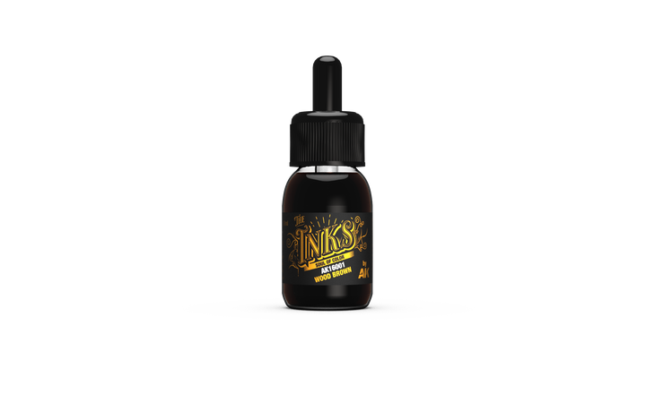 AK Interactive The INKS Wood Brown 30 ml | 8435568334748