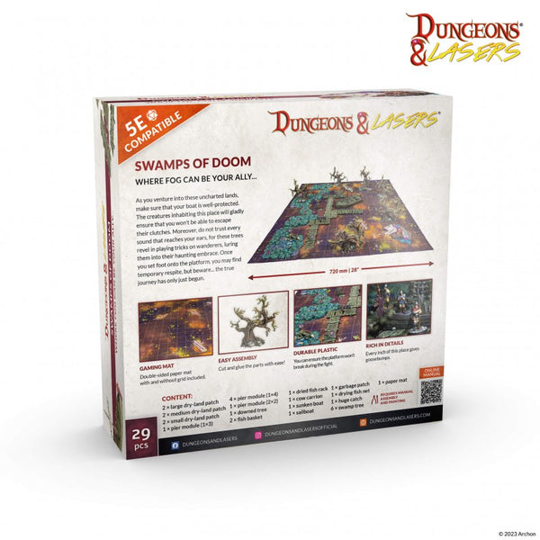 Archon Studio Dungeons and Lasers: Swamps of Doom (D&L Starter Sets)
