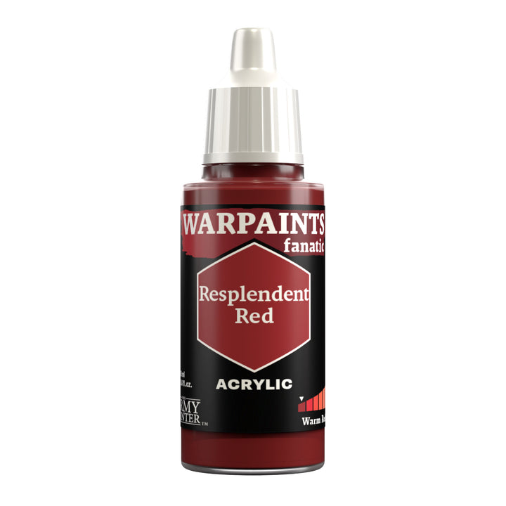 Army Painter Warpaints Fanatic Acrylic, Resplendent Red | 5713799310308
