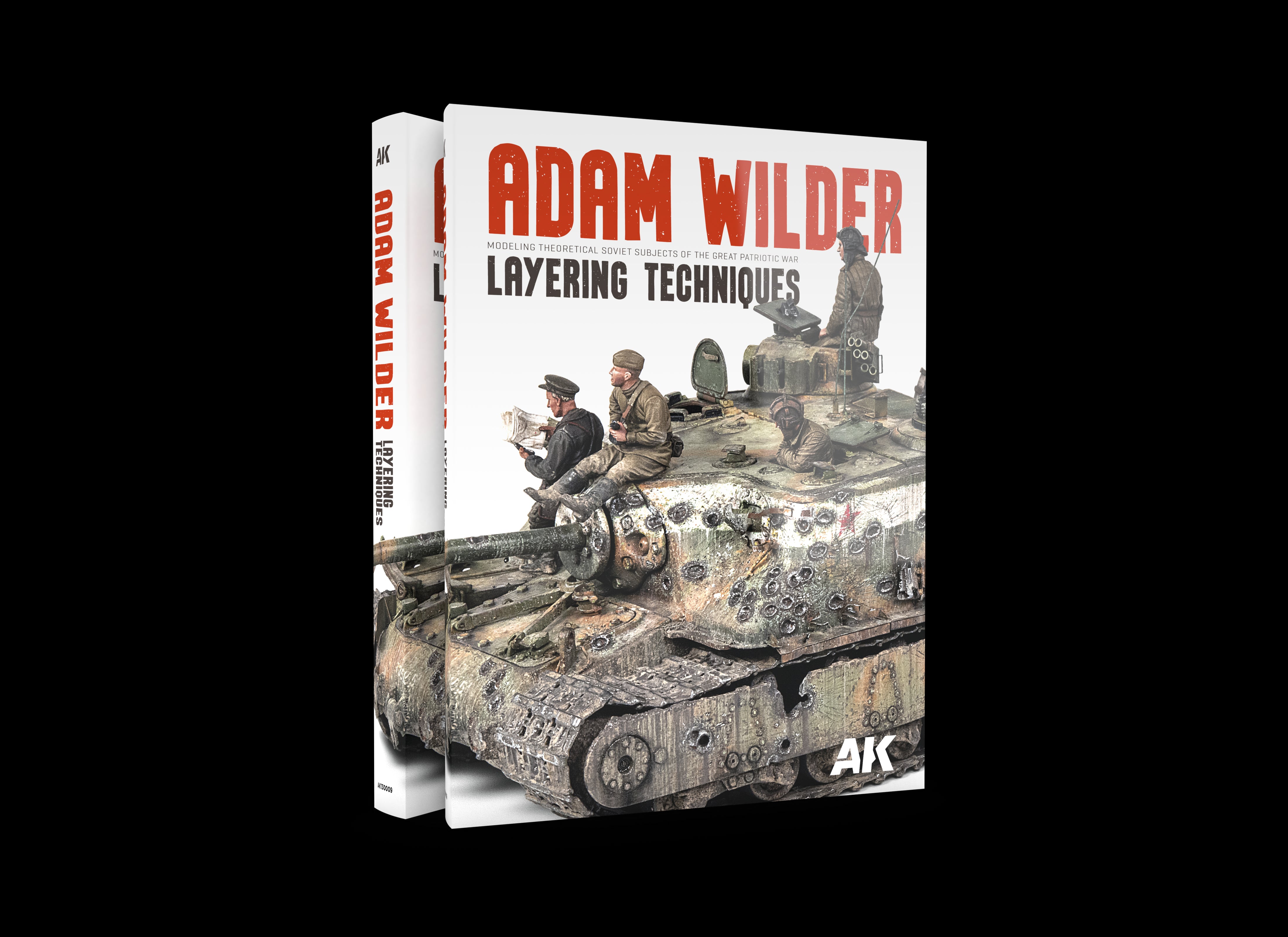 AK Interactive ADAM WILDER Modeling Theoretical Soviet Subjects of The Great Patriotic War Layering Techniques | 8435568338135
