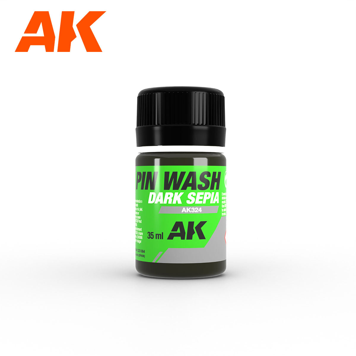 AK Interactive Pin Wash Dark Sepia 35ml | 8435568337527