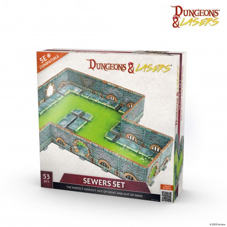 Archon Studio Dungeons and Lasers: Sewers Set (D&L Starter Sets) | 5901414673451