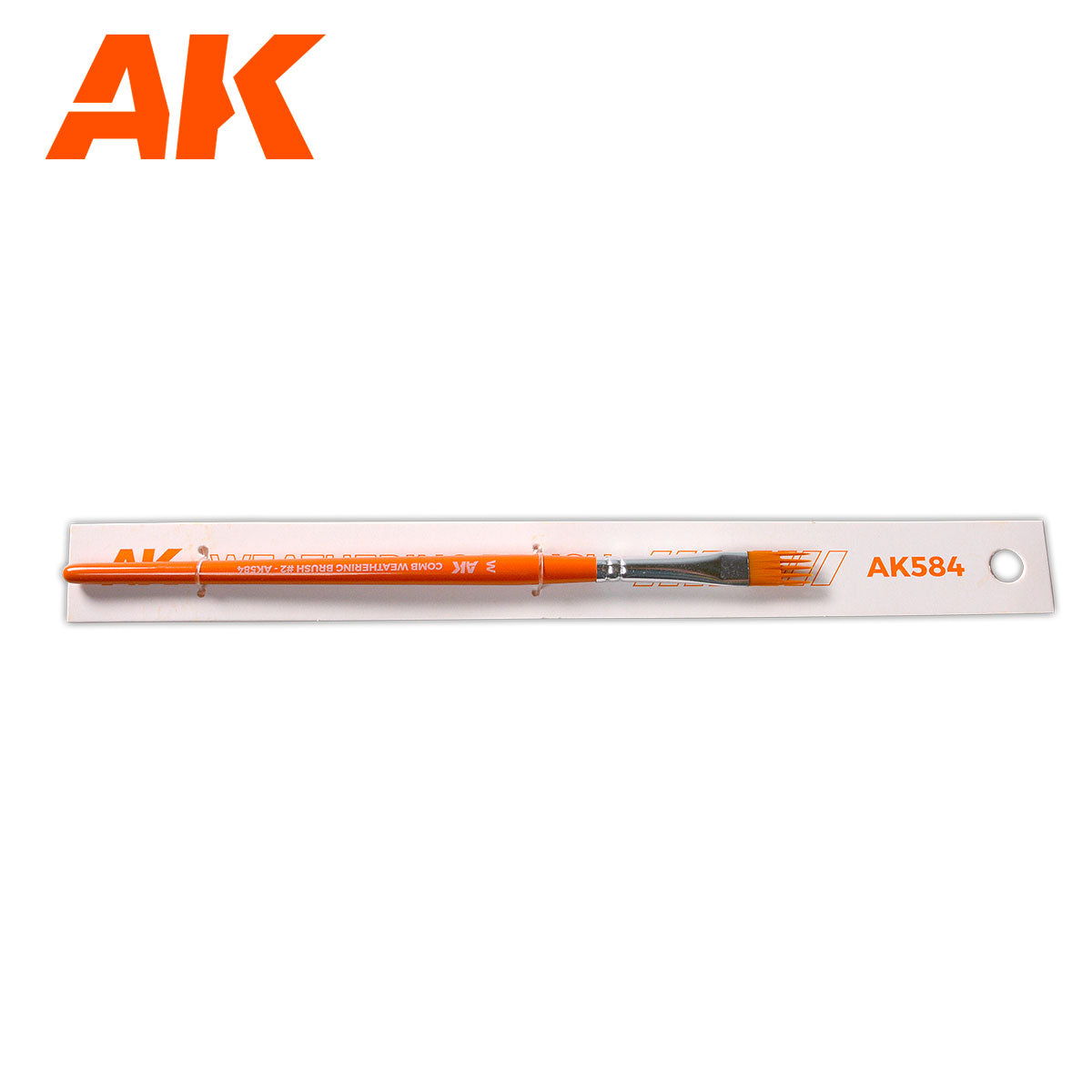 AK Interactive COMB Weathering Brush #5 | 8435568334311