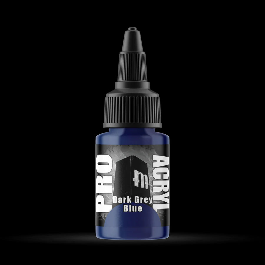 Monument Hobbies Pro Acryl Standard Dark Grey Blue 22ml | 628504411148