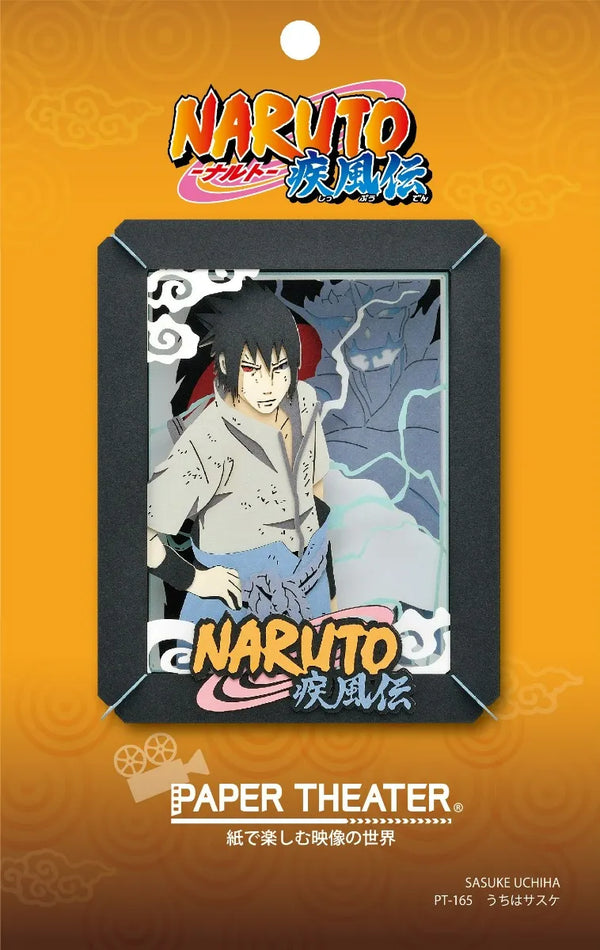 Ensky Paper Theater PT-165 Naruto Shippuden Sasuke Uchiha "Naruto" (Box/6)