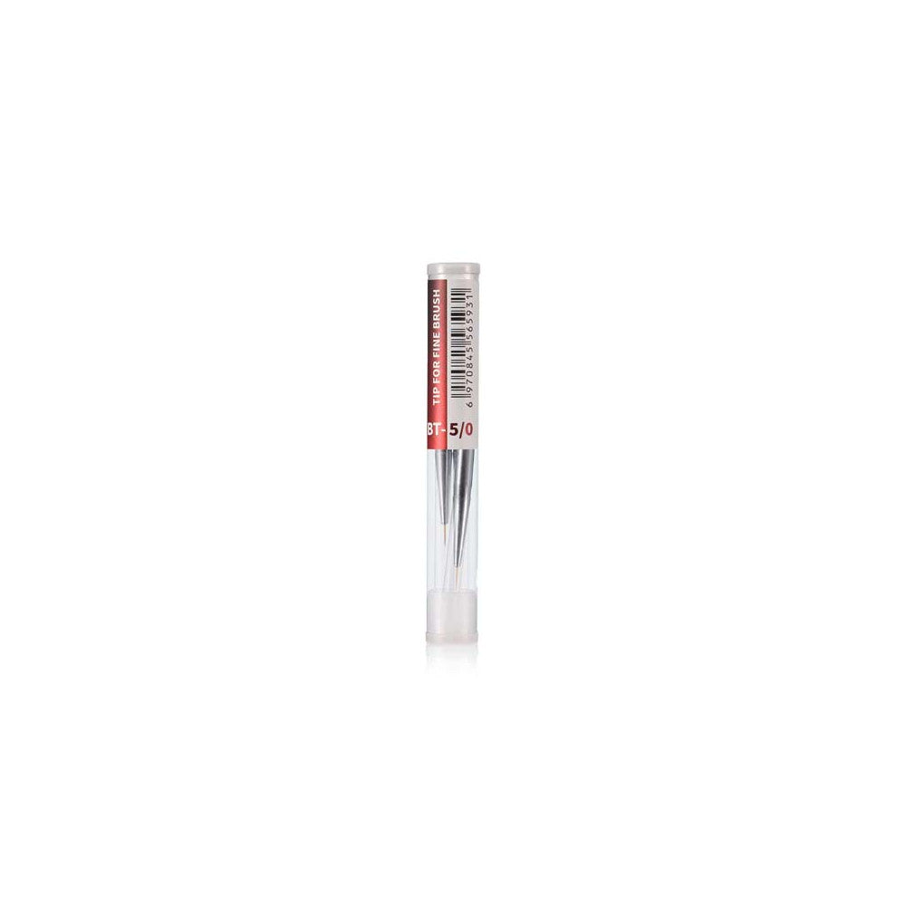 Dspiae 5/0 Fine Brush Tips 5/0 3PCS | 6970845565931
