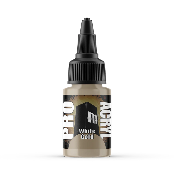 Monument Hobbies Pro Acryl Standard White Gold 22ml | 628504411292