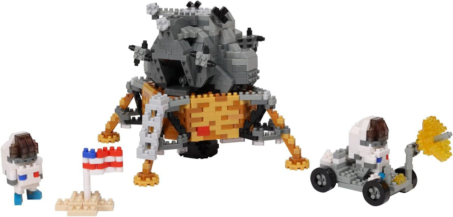 Nanoblock Advanced Hobby Series Lunar Lander "Space" | 4972825226346