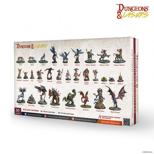 Archon Studio Dungeons and Lasers: Woodland Dwellers (D&L: Miniatures) | 5901414674717