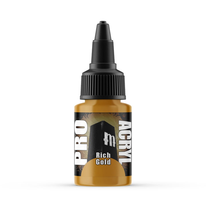 Monument Hobbies Pro Acryl Standard Rich Gold 22ml | 628504411285