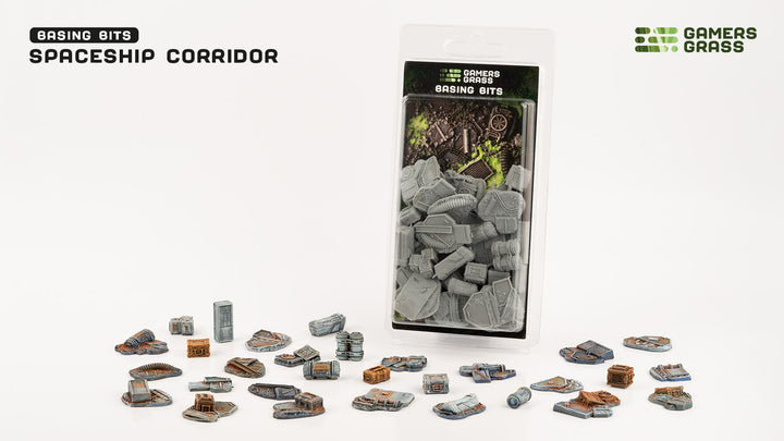 Gamers Grass Basing Bits - Spaceship Corridor | 738956790538