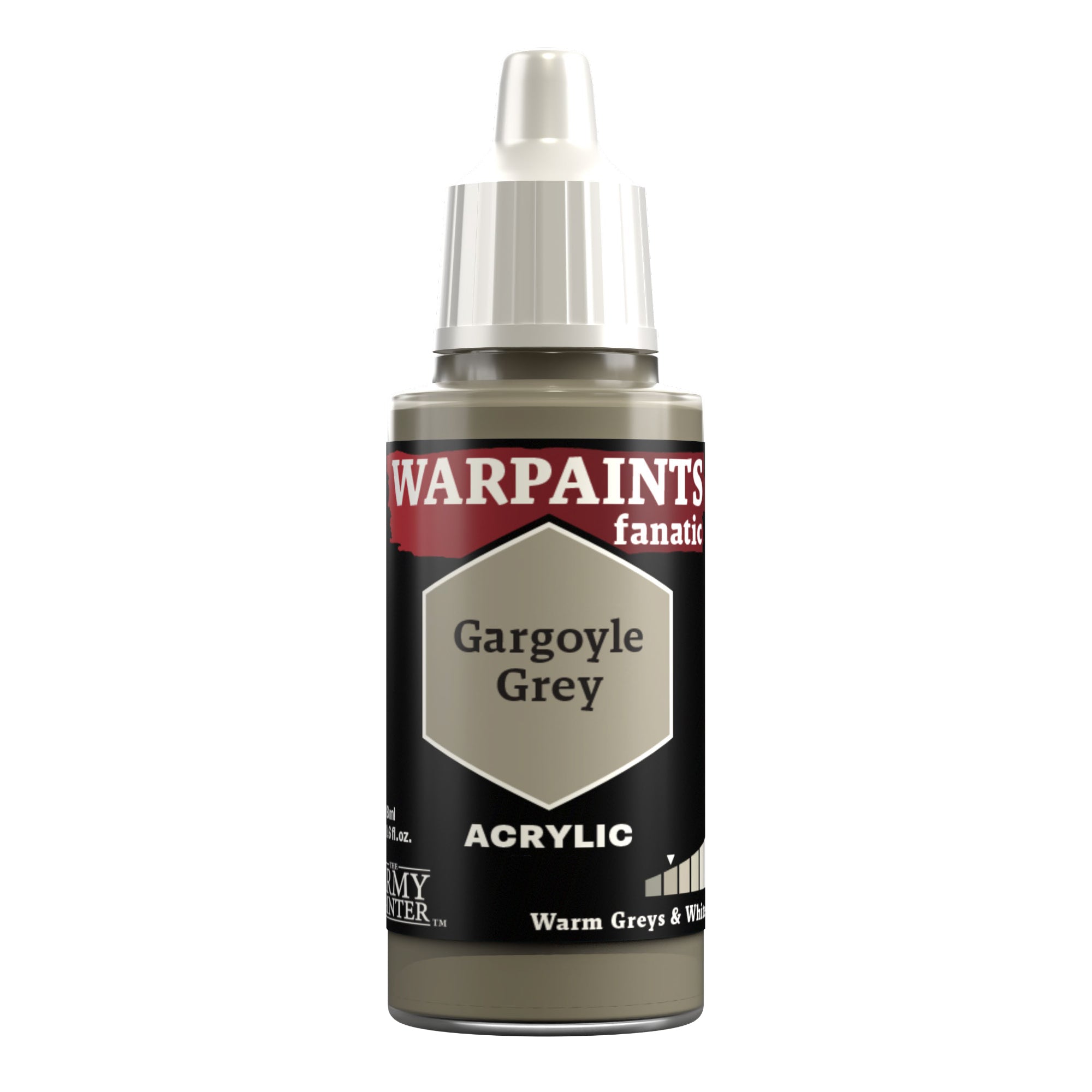 Army Painter Warpaints Fanatic Acrylic, Gargoyle Grey | 5713799300804