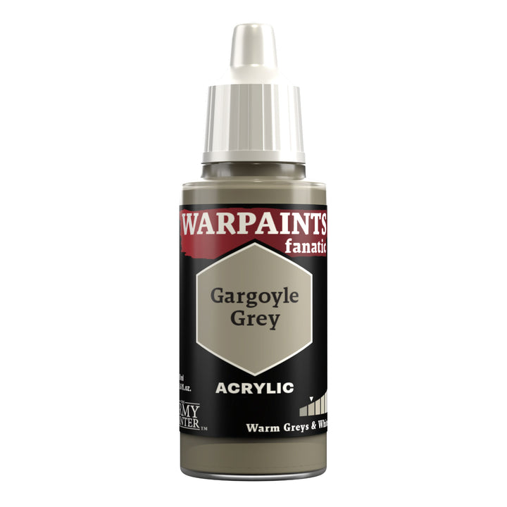 Army Painter Warpaints Fanatic Acrylic, Gargoyle Grey | 5713799300804