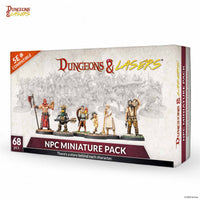 Archon Studio Dungeons and Lasers: NPC Miniature Pack (D&L: Miniatures) | 5901414673130