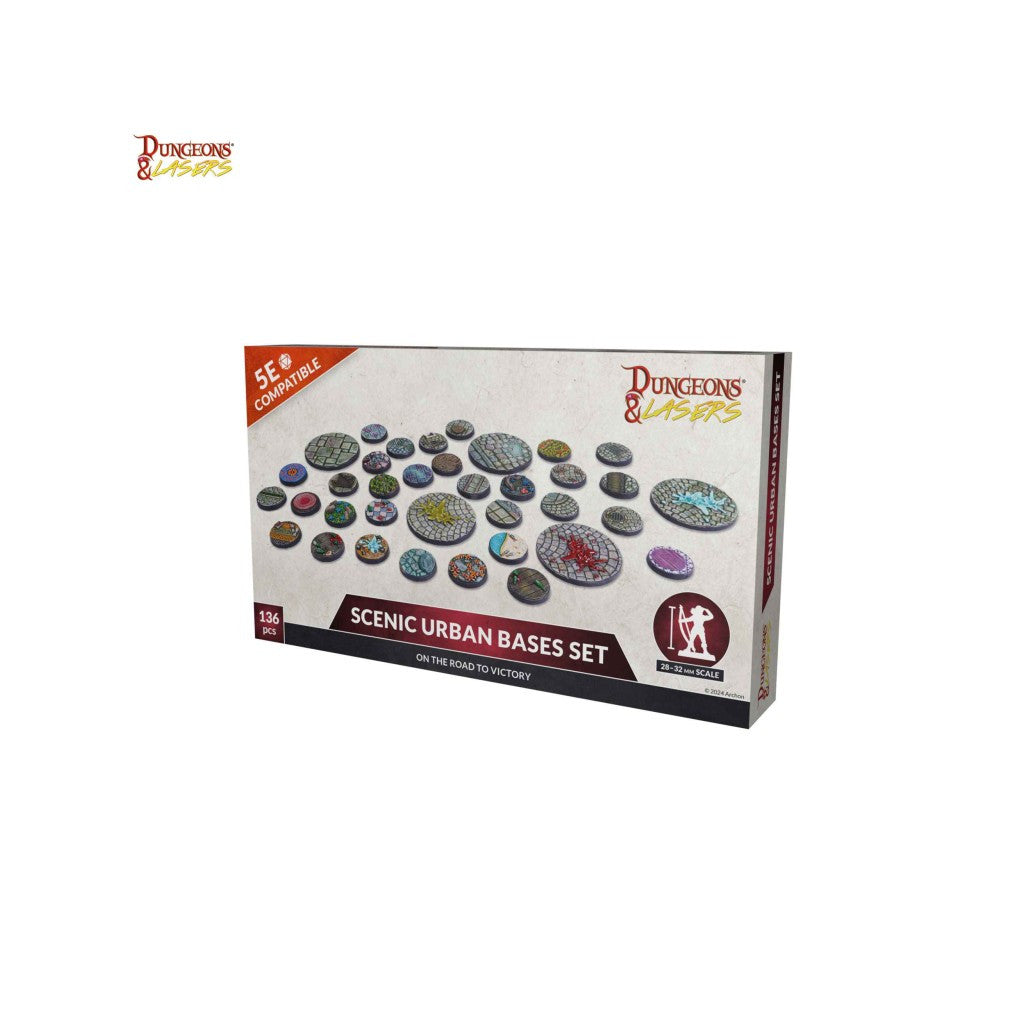 Archon Studio Dungeons and Lasers: Scenic Urban Bases Set (D&L: Miniatures) | 5901414675448