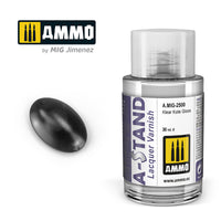 Ammo Mig A-Stand Lacquer Paint 30ml - Klear Kote Gloss | 8432074025009