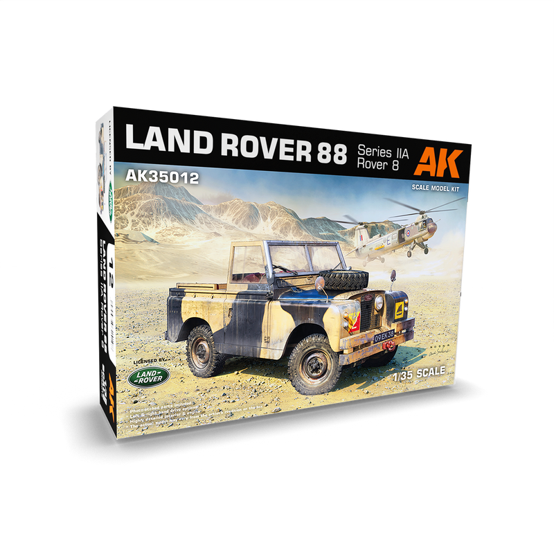 AK Interactive 1/35 Land Rover 88 Series IIA Rover 8