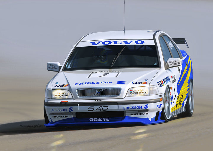 Platz NuNu 1/24 Racing Series VOLVO S40 1997 BTCC Brands Hatch Winner | 4545782086492
