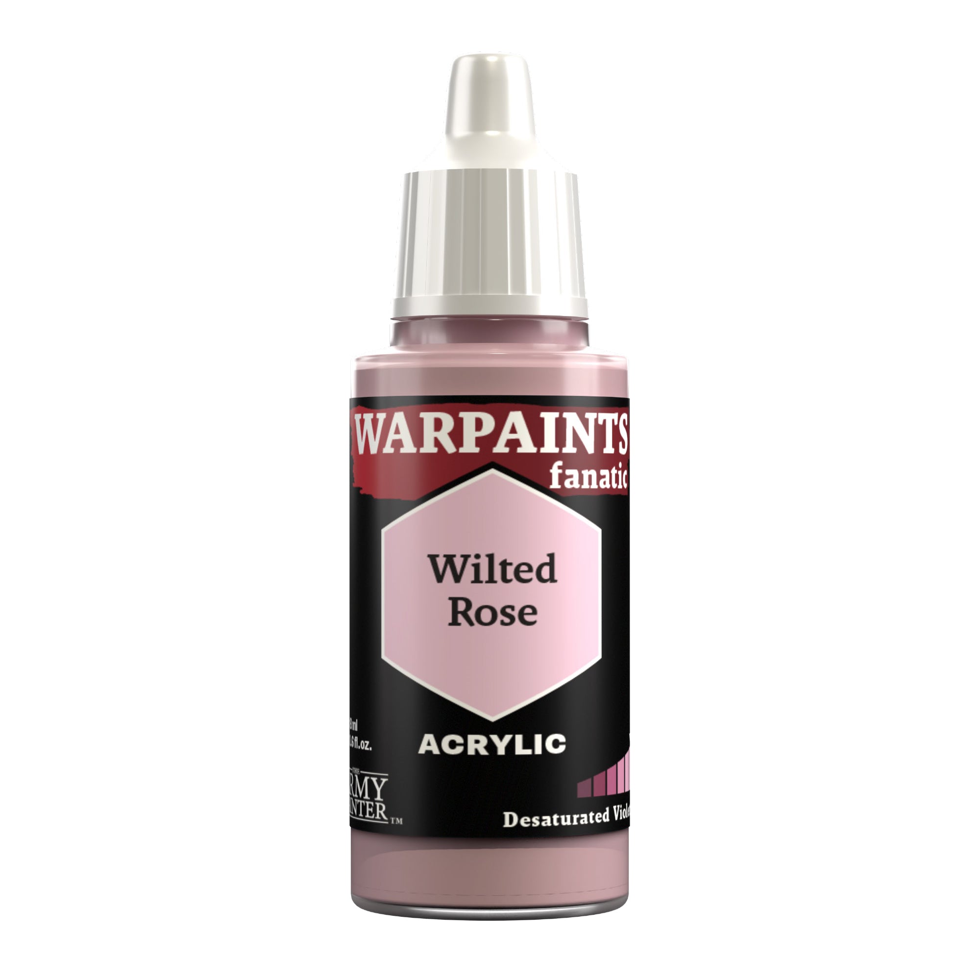 Army Painter Warpaints Fanatic Acrylic, Wilted Rose