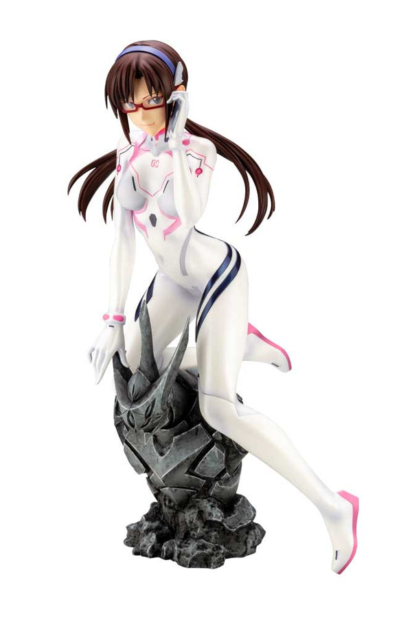 Kotobukiya 1/6 Evangelion:3.0+1.0 Thrice Upon A Time Series Mari Makinami Illustrious White Plugsuit Ver., Pre-Painted PVC Statue