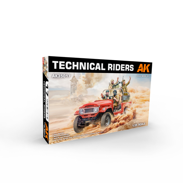 AK Interactive 1/35 Technical Riders