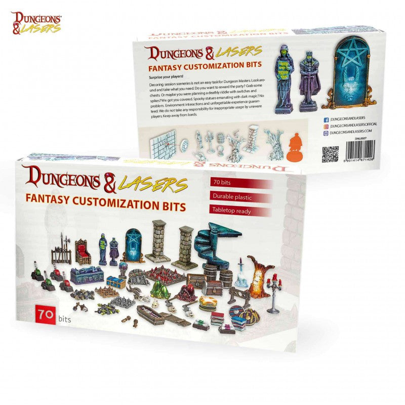 Archon Studio Dungeons and Lasers: Fantasy Customization Bits (D&L: Expansion Sets) | 5901414671426